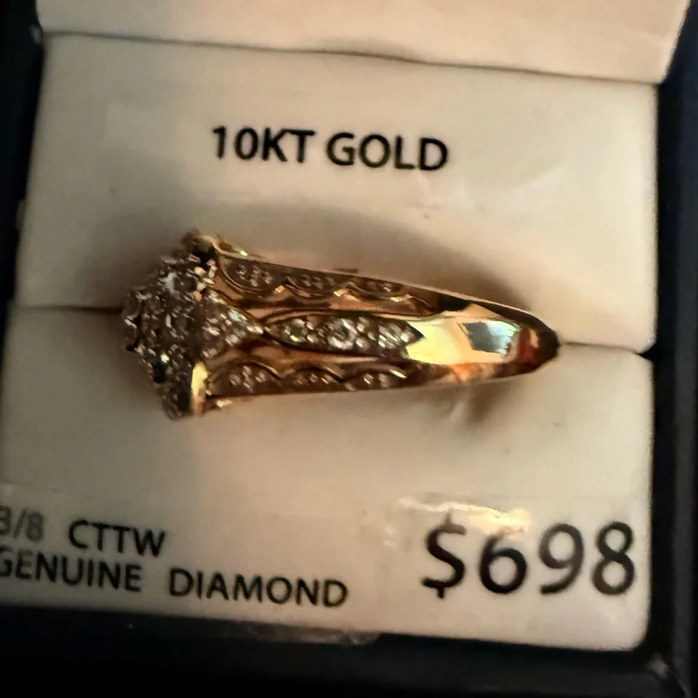 KEEPSAKE the Label Yellow Gold 3/8 CTTW Diamond Ring - Picture 4 of 8